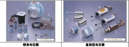 傾角電位器、直線型電位器